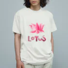 Santih-KAのLotus２ オーガニックコットンTシャツ