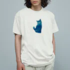 WAMI ARTの宇宙猫 オーガニックコットンTシャツ