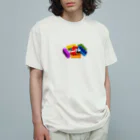 come to be. by NRのlife is like a block オーガニックコットンTシャツ