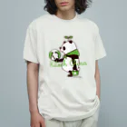 キッチュのSAVE PANDA オーガニックコットンTシャツ