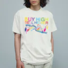 AURA_HYSTERICAのBuy high, sell higher Organic Cotton T-Shirt