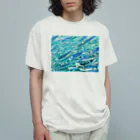 yoyoyo!のいわしのたいぐん オーガニックコットンTシャツ