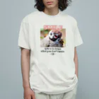 “すずめのおみせ” SUZURI店のSMILE！ Organic Cotton T-Shirt