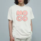 mocoのmocoT オーガニックコットンTシャツ