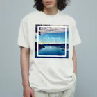 元気いっぱいのLe voyage. Organic Cotton T-Shirt