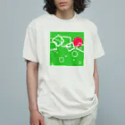 sagのmelon  soda オーガニックコットンTシャツ