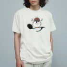 イラスト MONYAAT のスズメがちゅん A-L Organic Cotton T-Shirt