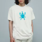 0-26のあおむし オーガニックコットンTシャツ