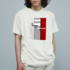 aconaruのSquare    Rectangle  オーガニックコットンTシャツ