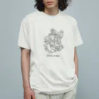 にっひの荼枳尼天 オーガニックコットンTシャツ