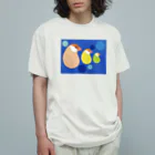 ｱﾔポﾝﾇ𓅸のカシューナッツ文鳥 オーガニックコットンTシャツ