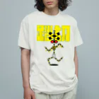 ゴロニャーのダサT屋さんの踏切 カンカンくん 踏切ボーイズへプレゼント Organic Cotton T-Shirt