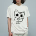 Satosee!Link（サトシドットリンク）のミケコ。泣く Organic Cotton T-Shirt