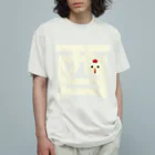 フォーヴァの干支字-酉- オーガニックコットンTシャツ