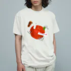 こんぶさんのカットアンドペースト（りんご） Organic Cotton T-Shirt
