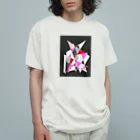 mitamaluのルーブル オーガニックコットンTシャツ