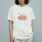 Sakura Kaori Shop【さくらかおりのお店】のもぐもぐ柴犬 Organic Cotton T-Shirt