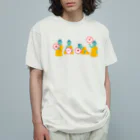 ねこだいすきばばあの諸行無常 オーガニックコットンTシャツ