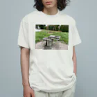 EijiPonの公園の一角 オーガニックコットンTシャツ