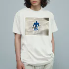 musereの雪山に現れた半魚人 オーガニックコットンTシャツ