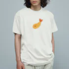 まようりのほほえみえびふりゃーッ オーガニックコットンTシャツ