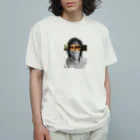 あたちはたち(21)の昼下がり三大美人画 オーガニックコットンTシャツ