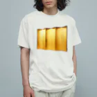 カエル工場の金屛風［kaerukova］ Organic Cotton T-Shirt