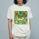 chami＊designの『りらっくす』 オーガニックコットンTシャツ