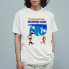 キッズモード某の恐怖！シャクトリシャーク Organic Cotton T-Shirt