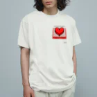 ねこふく本舗の起動ボタン。 Organic Cotton T-Shirt