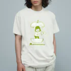 MUSUMEKAWAIIの0704梨の日 オーガニックコットンTシャツ