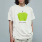 KAWAGOE GRAPHICSのグラニースミスりんご Organic Cotton T-Shirt