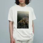 写真プリントの縄　GANJIGARAME Organic Cotton T-Shirt