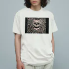 広島ソース倶楽部のsneaker skull オーガニックコットンTシャツ