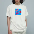 ミティミティーの大輪の花 Organic Cotton T-Shirt