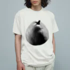 ハヤシ屋の洋梨好き-monochrome  Organic Cotton T-Shirt