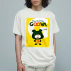 やまんか商店のGOOVAふれんず（ジョージ） オーガニックコットンTシャツ