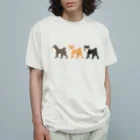 しばじるしデザインのシバホリック（行進） Organic Cotton T-Shirt