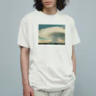 白身魚のフライのかなとこ雲 オーガニックコットンTシャツ