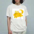 ゆるゆる。の名犬うめ オーガニックコットンTシャツ