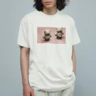 /logo.pngのもっちり　くまさん　 オーガニックコットンTシャツ