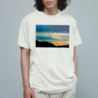 seaの唐松　朝 オーガニックコットンTシャツ