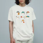 (\( ⁰⊖⁰)/) esaのｼﾁﾌｸﾄﾞﾘ Organic Cotton T-Shirt