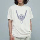 のぐちさきのゆるっとハンディファン オーガニックコットンTシャツ