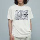 チャンポンショップのボールペンの森 オーガニックコットンTシャツ