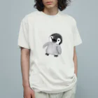 napuripu🐾のベビーペンギン オーガニックコットンTシャツ