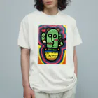 MAGIC SHOPのサボテンくん✌️ オーガニックコットンTシャツ