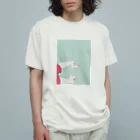 なちゃんの夏、ダラける オーガニックコットンTシャツ