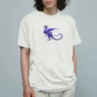 青野　祈のブルードラゴン Organic Cotton T-Shirt