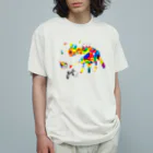 かいじゅうのおもちゃばこのハチミツたべたい オーガニックコットンTシャツ